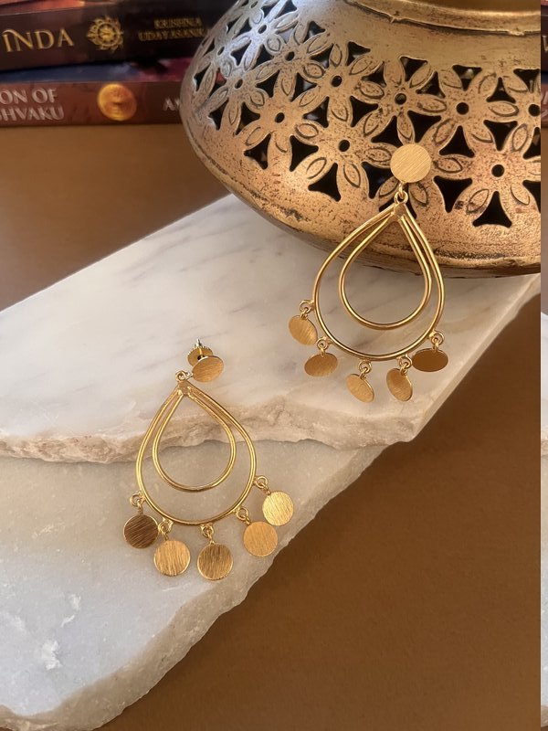 Vintage Drop Long Earrings