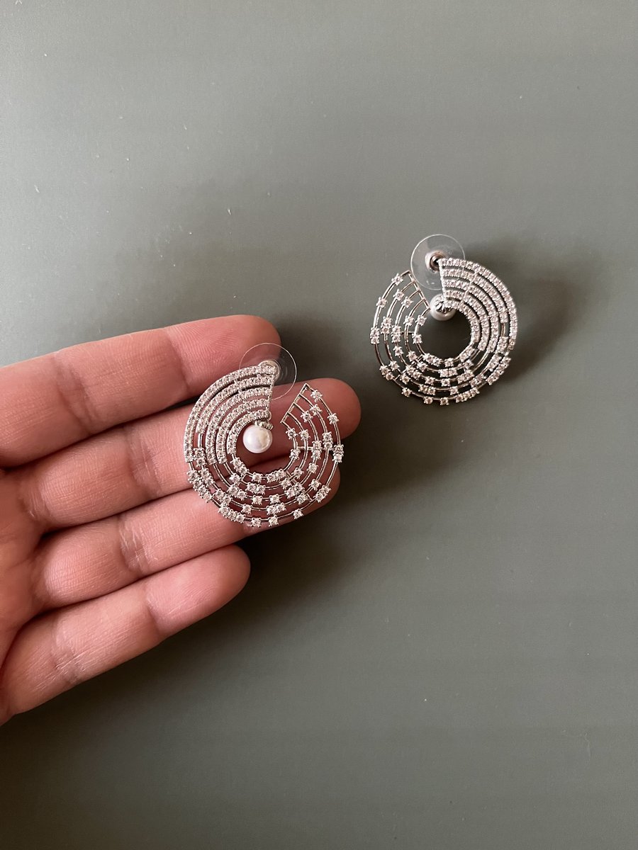 Pearl Eclipse Earrings