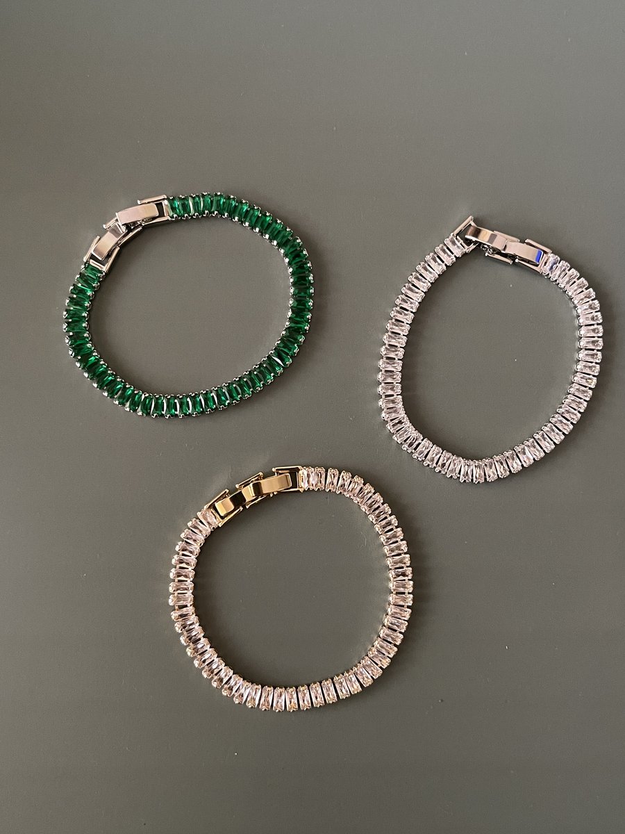 Thick Tennis Bracelet 