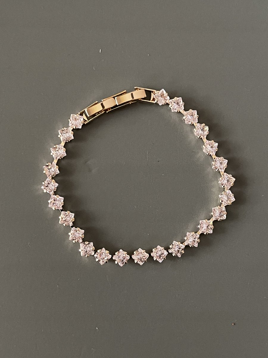 Square Shape Studded Bracelet 