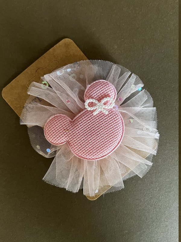 Minnie Mouse Aligator Clip (Single)