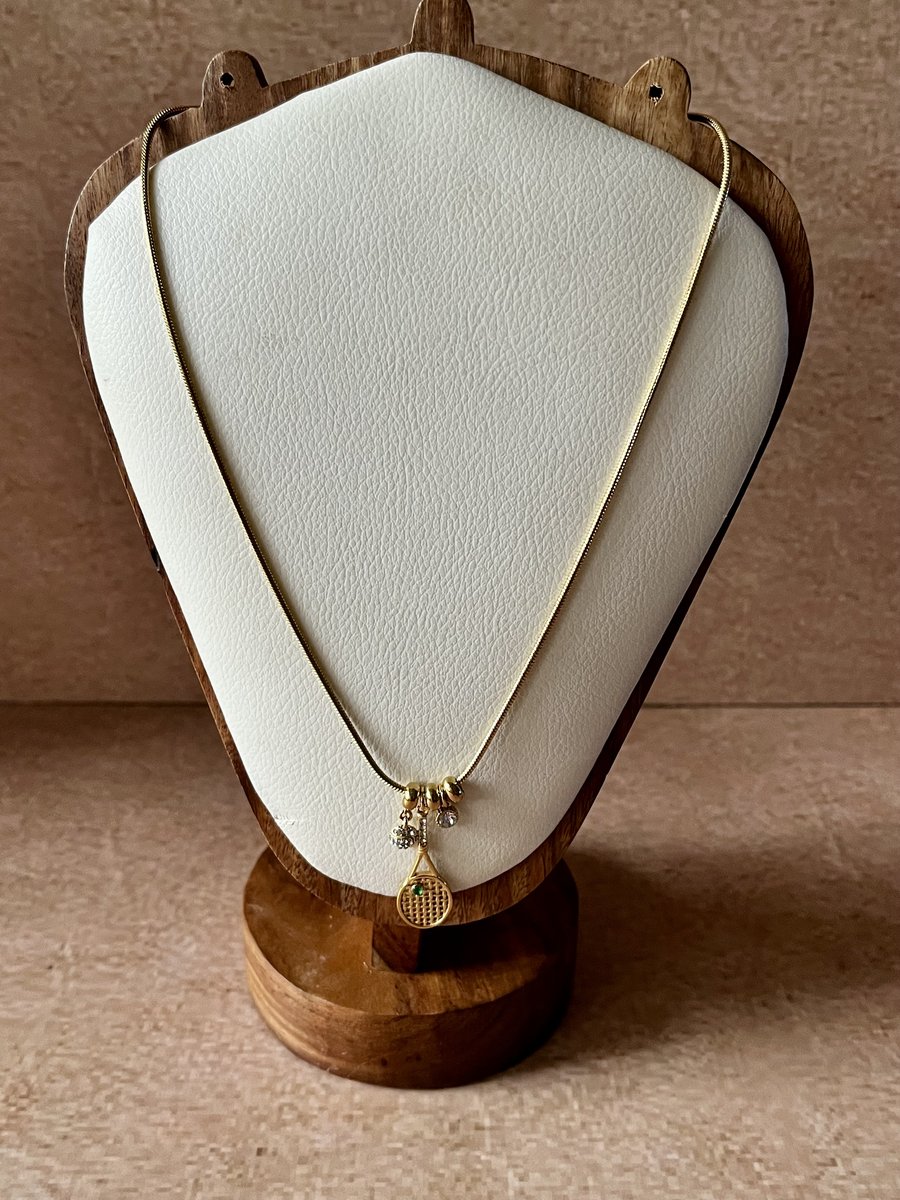 Pickle ball Necklace 