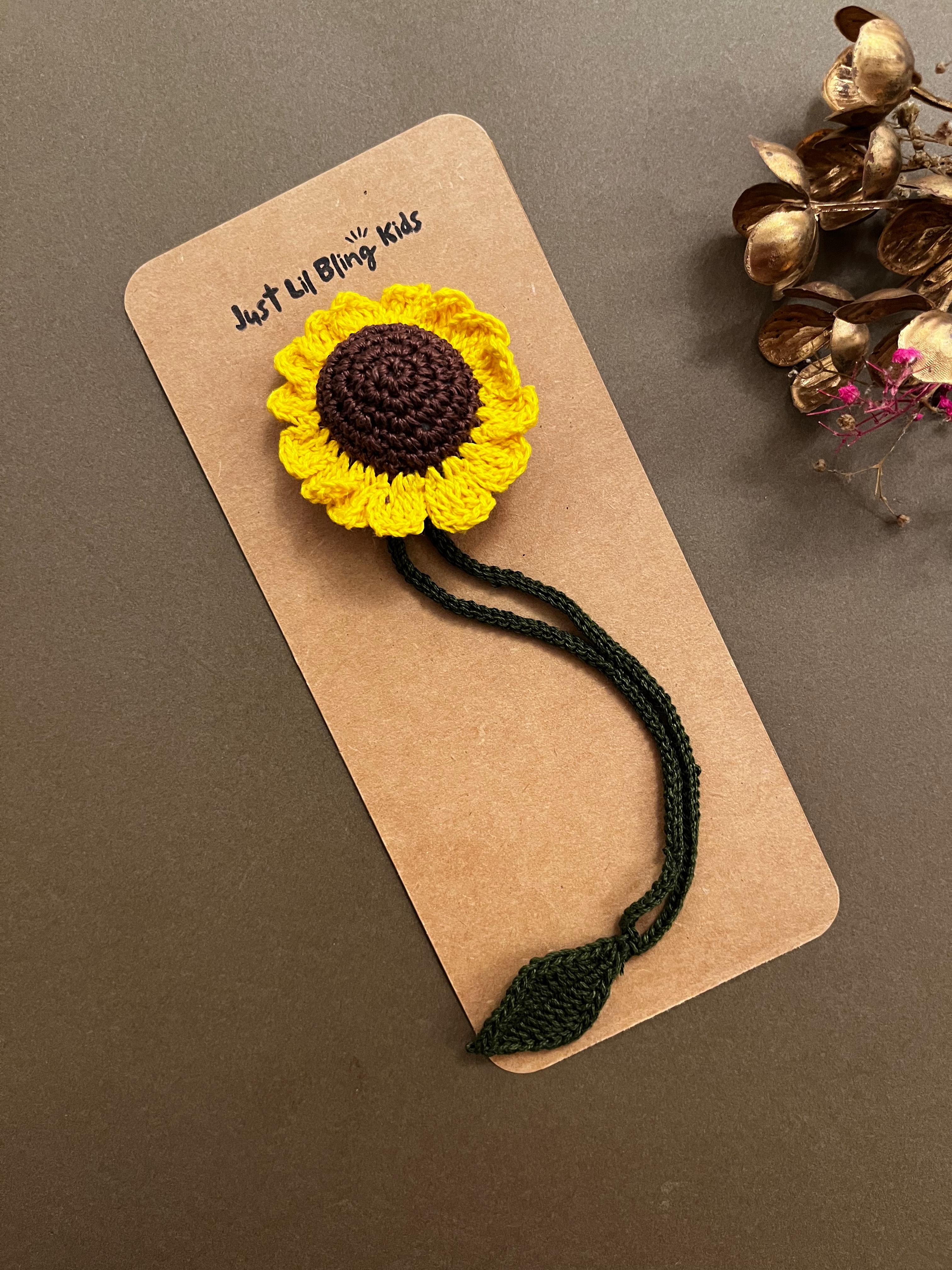 Sunflower Bag Charm 